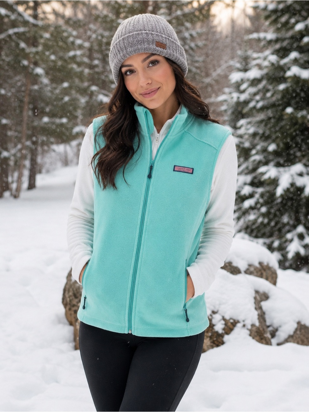 Vineyard Vines Mint Green Vest Size Small